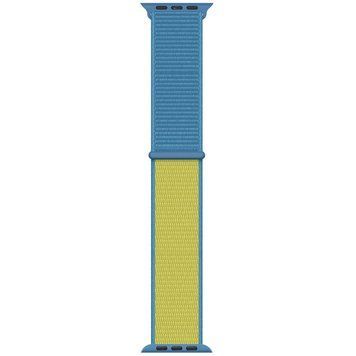 Ремінець Nylon для Apple Watch 42(ser.1-3)/44/45/46/49mm Yellow 212-01269 фото