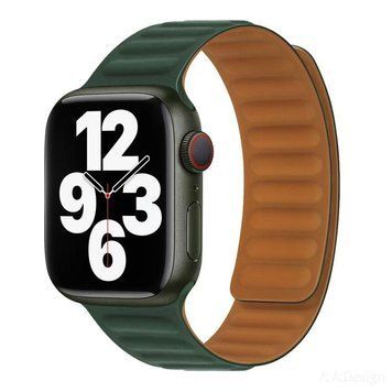 Ремешок для Apple Watch Magnetic Silicone 42/44/45/49mm Sequoia Green 212-02252 фото
