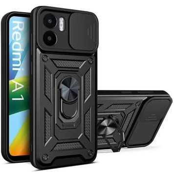 Ударопрочный чехол Camshield Serge Ring для Xiaomi Redmi A1 / A2 Black 777-04560 фото