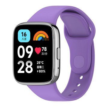 Ремінець для Xiaomi Redmi Watch 3 Active Silicone Lilac Purple 212-02654 фото