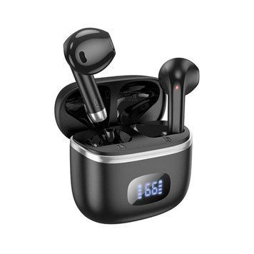 Беспроводные наушники HOCO EQ1 Music guide true wireless BT headset Black 656-03854 фото