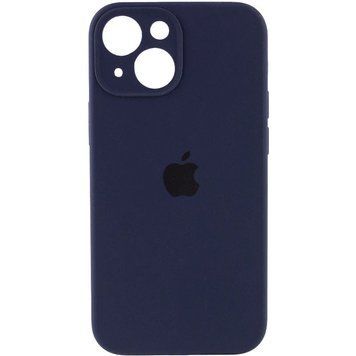 Чохол Silicone Case Full Size with Frame для iPhone 15 Plus Dark Blue 208-05046 фото