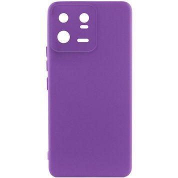 Чехол Silicone Cover Lakshmi Full Camera для Xiaomi 13 Pro Purple 777-07130 фото