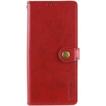 Кожаный чехол-книжка GETMAN Gallant (PU) для Xiaomi Redmi Note 14 4G (Europe version) Red 777-06190 фото