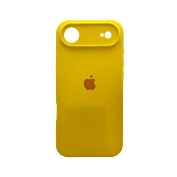Силіконовий чохол з закритою камерою для iPhone 17 Air Sunny Yellow 666-04408 фото