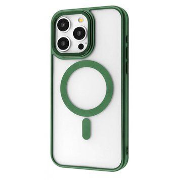 Чехол Proove Blur Case with Magnetic Ring iPhone 16 Pro Green 656-04238 фото