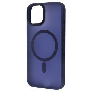 Чехол WAVE Matte Insane Case with Magnetic Ring для iPhone 13 Midnight blue 656-07791 фото