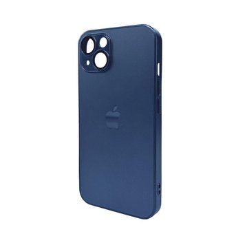 Чехол для смартфона AG Glass Matt Frame Color для iPhone 13 Navy Blue 666-00578 фото