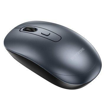 Манипулятор мышь BOROFONE BG13 Winner 2.4G business wireless mouse Black Metal Gray 656-03237 фото