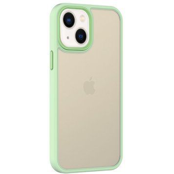 TPU+PC чехол Metal Buttons для Apple iPhone 13 (6.1") Салатовый 777-08316 фото