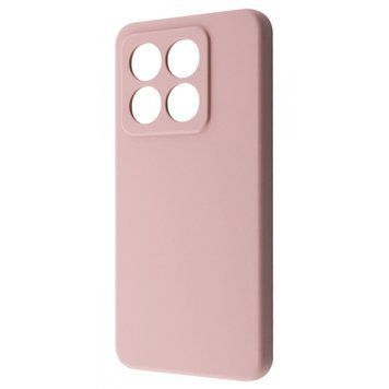 Чехол WAVE Full Silicone Cover для Xiaomi 14T Pro Pink sand 656-07341 фото