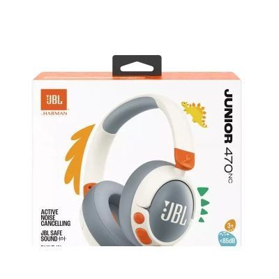 Навушники JBL JR 470 NC White (JBLJR470NCWHT) JBLJR470NCWHT фото