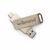 Портативный SSD Wibrand Wolf 512GB USB 3.2 Gen.2 Type-C/Type-A Read/Write 1000MB/s Silver WIEXSSD/WO512GB фото