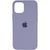 Силиконовый чехол для iPhone 14 Pro Max Lavender Grey 666-00905 фото