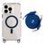 Чохол TPU+PC LanyardCase with MagSafe для iPhone 14 Pro Indigo Blue 214-03146 фото