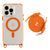 Чехол TPU+PC LanyardCase with MagSafe для iPhone 17 Pro Orange 2020000499916 фото