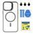 Чохол TPU+PC+Metal Stand Case with MagSafe and Camera Lenses для iPhone 14 Pro Max Grey 214-03664 фото