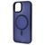 Чехол WAVE Matte Insane Case with Magnetic Ring для iPhone 13 Midnight blue 656-07791 фото
