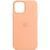 Чехол Silicone Case Full Protective для Apple iPhone 14 Plus (6.7") Cantaloupe 555-04040 фото
