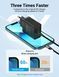 Мережевий зарядний пристрій Vention 1-port USB-C Wall Charger(20W) EU-Plug Black (FADB0-EU) FADB0-EU фото 2