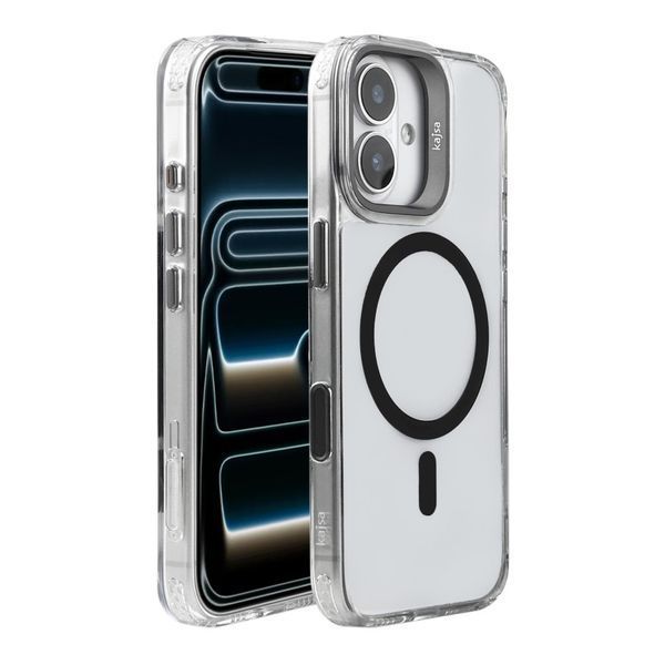 Чохол Kajsa Trans-Shield with MagSafe для iPhone 17 Gun Metal 2020000509295 фото