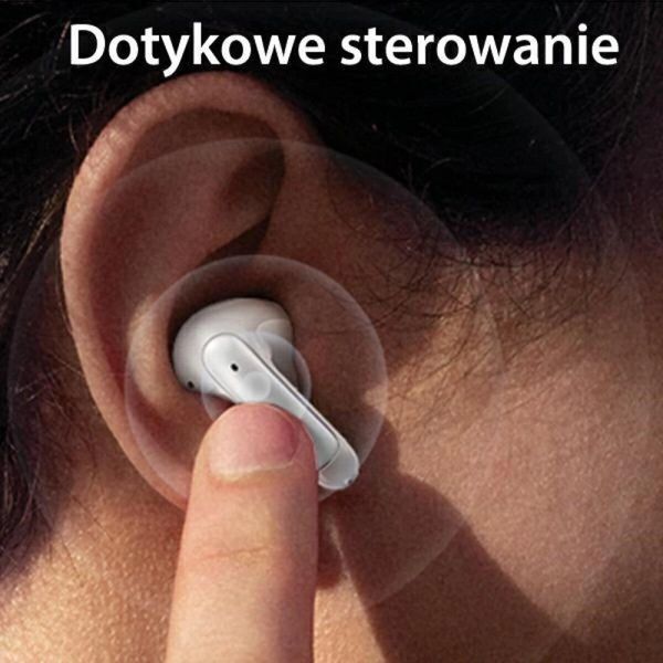 Bluetooth stereo гарнитура Usams USAMS-XD18 TWS Earbuds --X-don Series BT5.3 white 656-00817 фото
