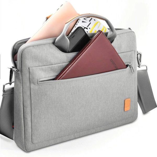 Сумка для ноутбука WIWU Pioneer Shoulder Series 15.6" Серый 656-03631 фото