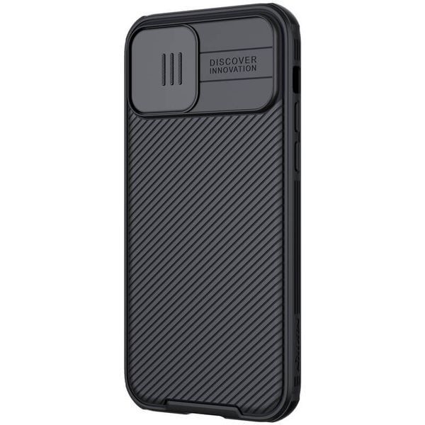 Карбоновая накладка Nillkin CamShield Pro для Apple iPhone 13 Pro Max (6.7") Black 777-08121 фото