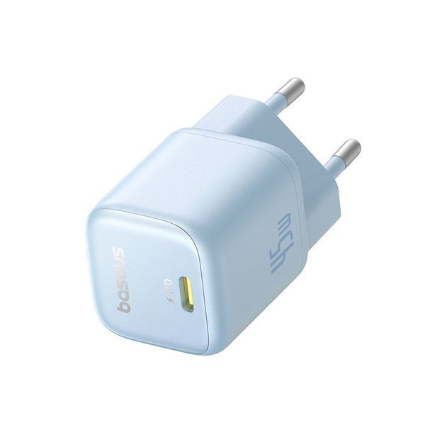 Мережевий зарядний пристрій Baseus PicoGo GaN Fast Charger 1C 45W EU Galaxy Blue P10176800313-00 фото