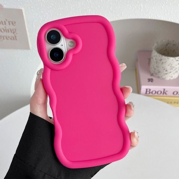 Чехол TPU Ripple для Apple iPhone 16 (6.1") Dragon Fruit 555-01028 фото