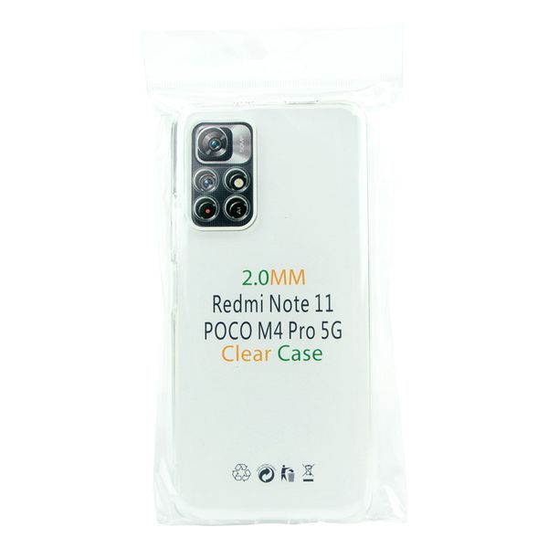Прозрачный чехол TPU Virgin для Poco M4 Pro 5G 555-04275 фото