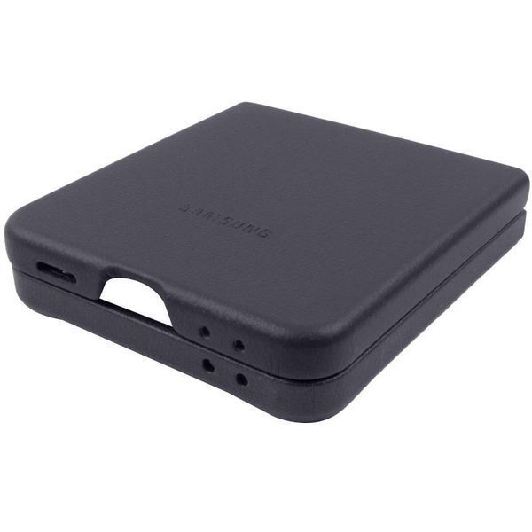 Кожаный чехол Leather Case для Samsung Galaxy Z Flip7 Dark Gray 777-07980 фото