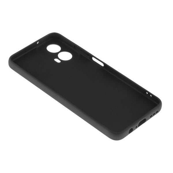 Чехол TPU Matte 1.3mm для Motorola G85 Black 555-02379 фото