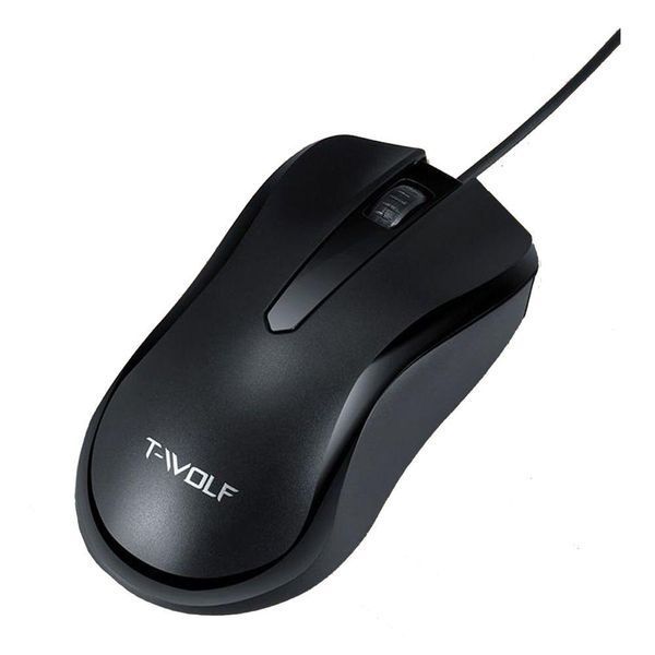 USB Мышь TWolf V12 Черный 656-02706 фото