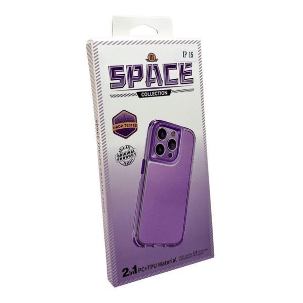 Противоударный чехол для смартфона Space III для iPhone 14 Purple 666-01815 фото