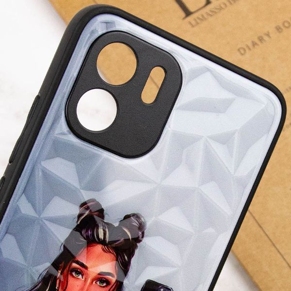 TPU+PC чехол Prisma Ladies для Xiaomi Redmi A1 / A2 Black in White 777-07439 фото
