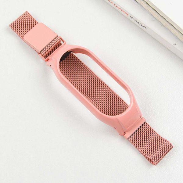 Ремешок Milanese Loop Design для Xiaomi Mi Band 7 Peach 212-01622 фото