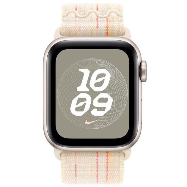 Ремінець Nike Sport Loop для Apple Watch 42(ser.1-3)/44/45/46/49mm Starlight / Pink 212-01570 фото