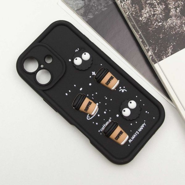 Чохол Toys Case для Apple iPhone 16 Black/Always Happy 777-02423 фото