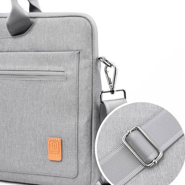 Сумка для ноутбука WIWU Pioneer Shoulder Series 15.6" Серый 656-03631 фото