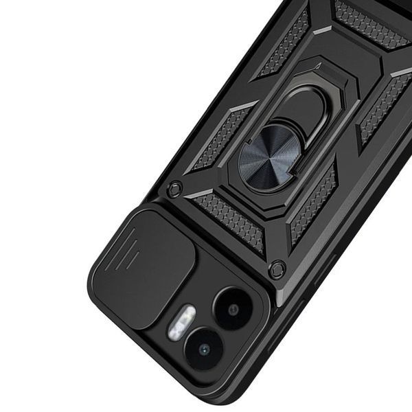 Ударопрочный чехол Camshield Serge Ring для Xiaomi Redmi A1 / A2 Black 777-04560 фото