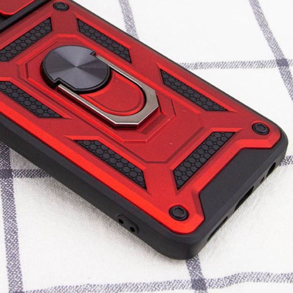 Ударопрочный чехол Camshield Serge Ring для Xiaomi Redmi Note 13 4G Red 777-04379 фото