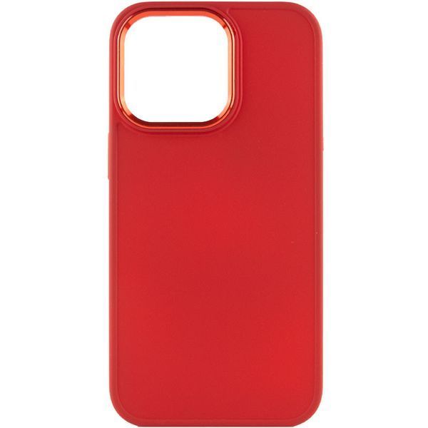 Чохол TPU Bonbon Metal Style для Apple iPhone 13 Pro (6.1") Red 208-06117 фото