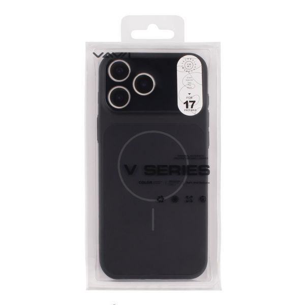 Чохол AG-Glass Lens Protection with Magsafe для iPhone 17 Pro Black 555-04390 фото