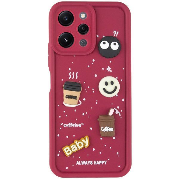 Чохол TPU Toys Case для Xiaomi Redmi 12 Red/Always Happy 777-03851 фото
