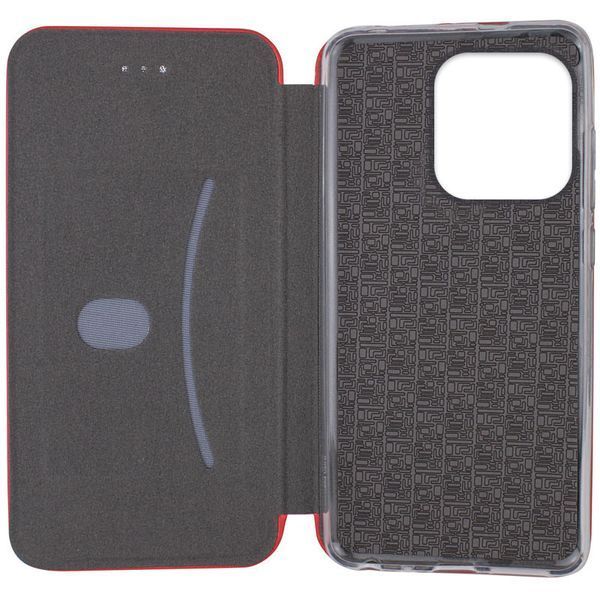 Шкіряний чохол-книжка Classy для Xiaomi Redmi Note 14 4G (Europe version) Red 777-05274 фото