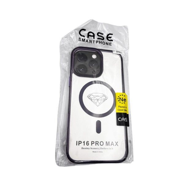 Чохол Acrilyc Colorful з MagSafe для iPhone 13 Pro Max Purple 666-03374 фото