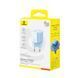 Мережевий зарядний пристрій Baseus PicoGo GaN Fast Charger 1C 45W EU Galaxy Blue P10176800313-00 фото 2
