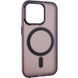 Чехол TPU+PC Lily with MagSafe для Apple iPhone 13 Pro (6.1") Dark Purple 214-03618 фото 3