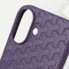 Чехол TPU Weaving для iPhone 16 (6.1") Purple 555-00324 фото 5